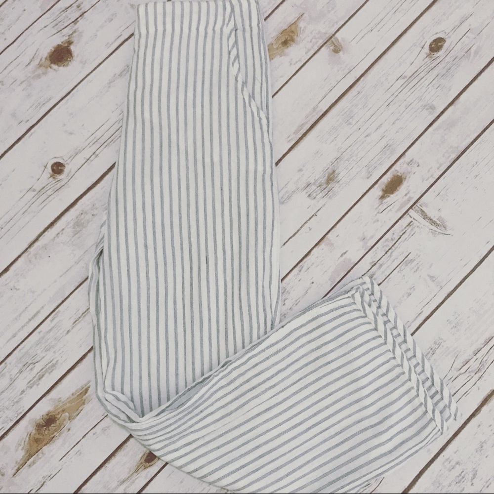✨only S left⬇️✨ White Stripe Pants - Picture 2 of 8